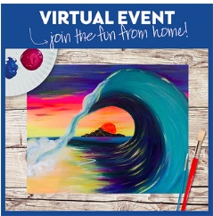 VIRTUAL EVENT! PAINT AT HOME!